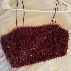 Windsor tinsel party top